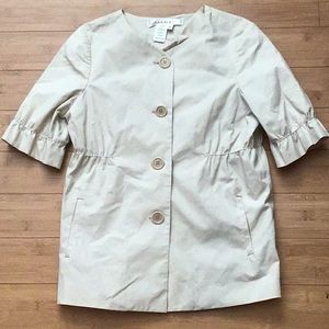 Studio M Beige Lined Jacket Size M